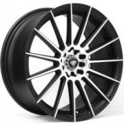 White Diamond WD-3193 Matte Machined Black Wheels