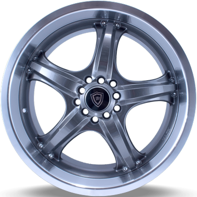 White Diamond W511 Gunmetal Machined Wheels