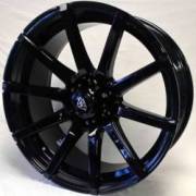 White Diamond 0036 Gloss Black Wheels