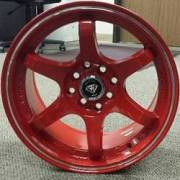 White Diamond W-6011 Red Wheels